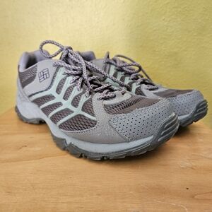 Columbia Women's Athletic Shoes in Gray and Green